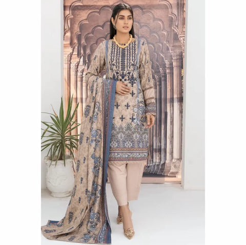 Dhanak Stitched 3Pc