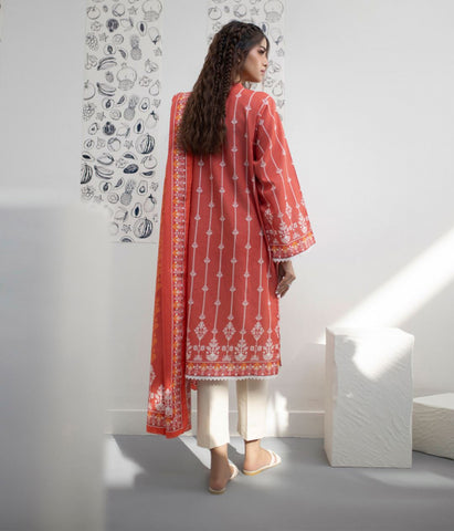 2 Piece Karandi Embroidered Kurta Dupatta